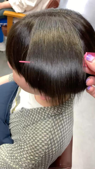 手で乾かしただけでサラ艶髪になります 