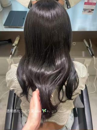 ロング elena byartefice所属・安達 萌花のヘアスタイル