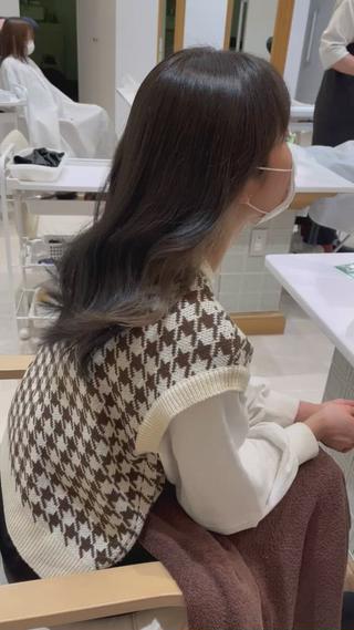 ミディアム カラー ミタニ/髪質改善 /レイヤーカットのヘアスタイル