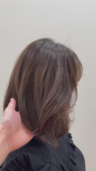ミディアム カラー ミタニ/髪質改善 /レイヤーカットのヘアスタイル
