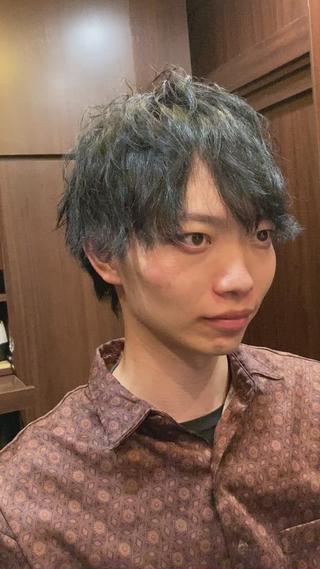 ゆるめのツイストスパイラルパーマ