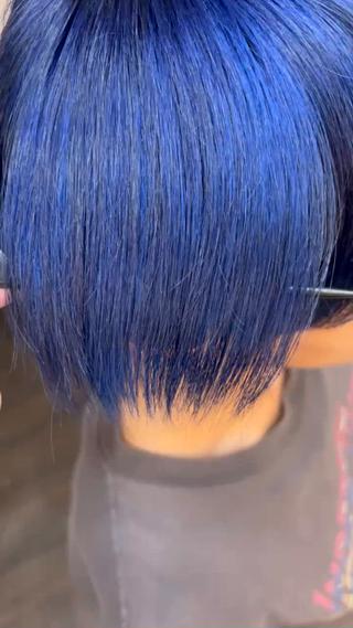 ブリーチ1回でできるBleu  