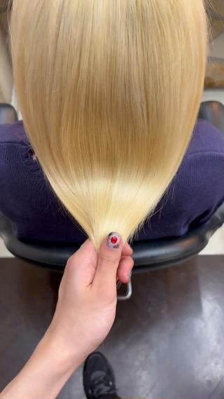 ロング カラー 上野 瑞貴のヘアスタイル