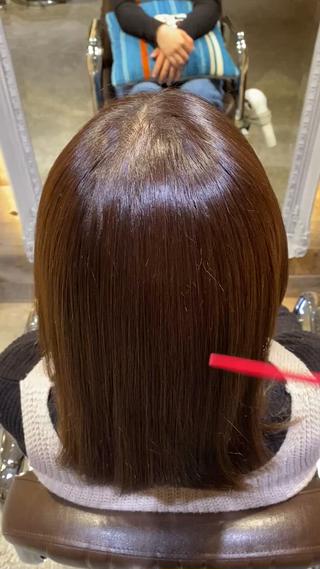 ミディアム GLAD所属・ナガヤマ ミユのヘアスタイル