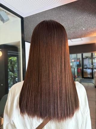 縮毛矯正モデル 