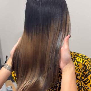 ロング ボブ/外国人風カラー 🩵mikiのヘアスタイル