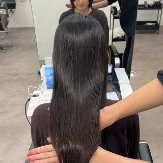ロング 岸本 桂輝のヘアスタイル