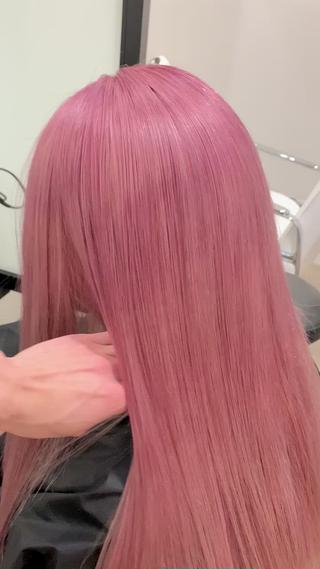 ＋ロング料金
＋塩基性カラー使用 