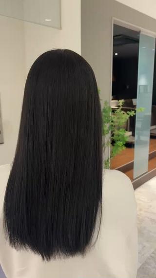 ロング カラー bellus所属・田名部 愛乙のヘアスタイル