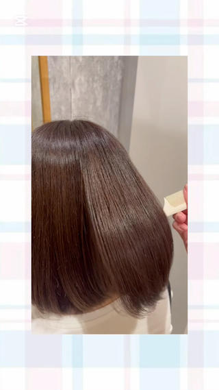 髪質改善トリートメント
(モデル様)
 