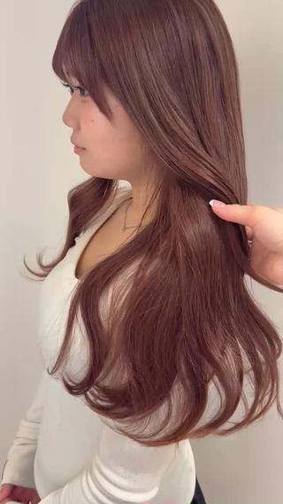 カラー 透明感カラー 🎀せいかのヘアスタイル