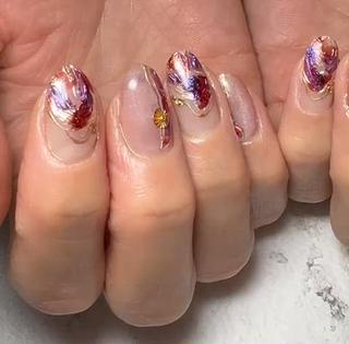 サンプルデザインから
お好みのカラーに合わせて
ニュアンスネイル 