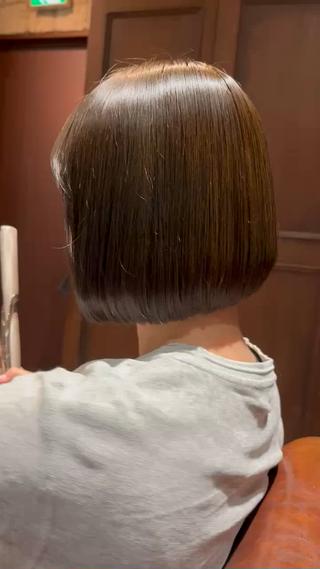 ミディアム shalu 新百合ヶ丘店所属・縮毛矯正／艶カラー アオキタイキのヘアスタイル