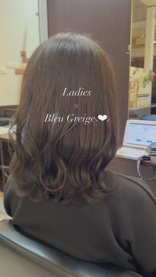 セミロング 大人女性ぼかし メンズ強化🦙平作のヘアスタイル