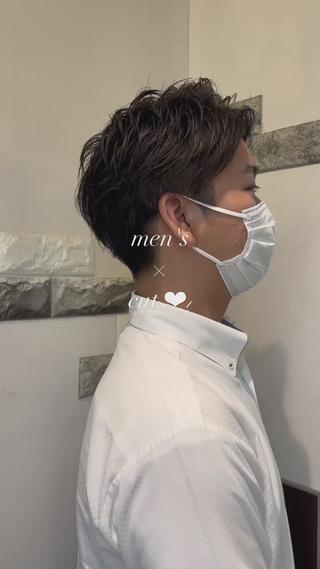 メンズ 大人女性ぼかし メンズ強化🦙平作のヘアスタイル