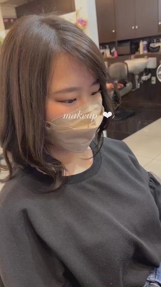 セミロング 大人女性ぼかし メンズ強化🦙平作のヘアスタイル