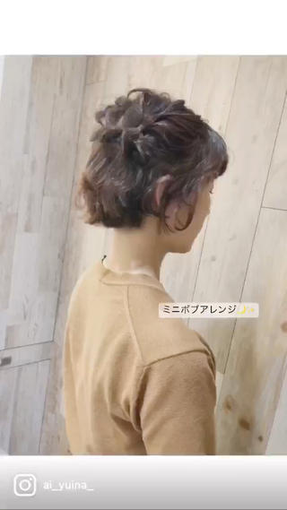 ショート 【ディレクター 🧸🤍田澤 唯那】のヘアスタイル