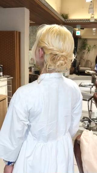 ロング カラー ヘアアレンジ 【ディレクター 🧸🤍田澤　唯那】のヘアスタイル