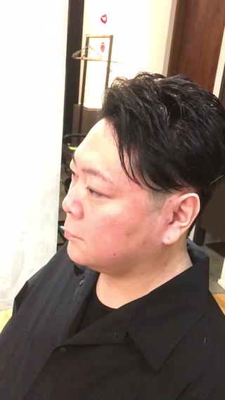 男らしいツーブロックで爽やかに!