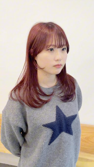 ロング カラー i.Ehime所属・VIEW EHIME 齋藤  あつきのヘアスタイル