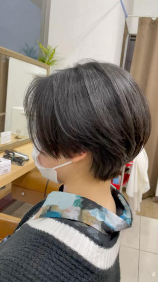 ショート 💫カットパーマ💫 伊原虎太郎のヘアスタイル