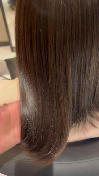 セミロング カラー 《.Xian》リク /透明感/メンズのヘアスタイル