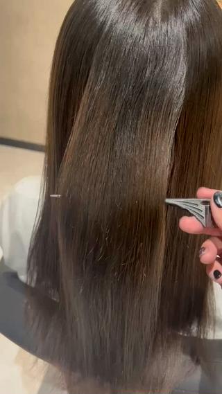 セミロング カラー 《.Xian》リク /透明感/メンズのヘアスタイル