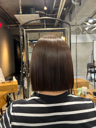 ショート パーマ ヘアアレンジ 透明感/艶髪矯正 🪐takushiのヘアスタイル