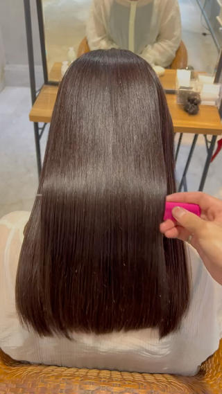 ロング カラー ヘアアレンジ 透明感/艶髪矯正 🪐takushiのヘアスタイル