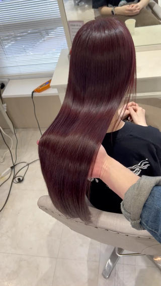 ロング 髪質改善× ブリーチなしyutoのヘアスタイル