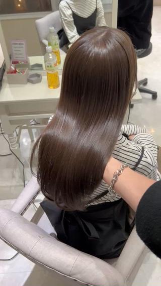ロング 髪質改善× ブリーチなしyutoのヘアスタイル