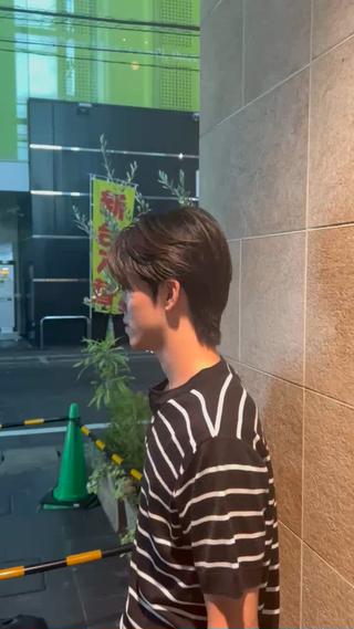 ミディアム カラー パーマ ヘアアレンジ メンズ メンズ カラー特化/ カラー特化/池田海斗のヘアスタイル