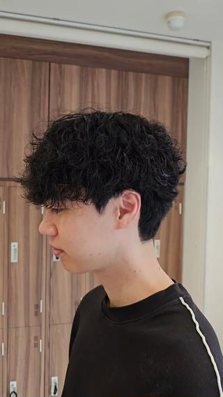 メンズ パーマ パーマ/縮毛矯正/ 韓国ヘア/副店長和田のヘアスタイル