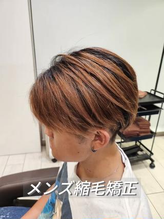 メンズ パーマ パーマ/縮毛矯正/ 韓国ヘア/副店長和田のヘアスタイル