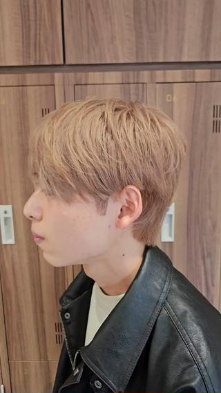 メンズ カラー パーマ/縮毛矯正/ 韓国ヘア/副店長和田のヘアスタイル