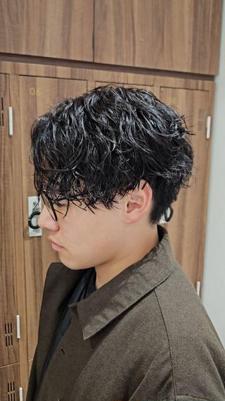 メンズ パーマ パーマ/縮毛矯正/ 韓国ヘア/副店長和田のヘアスタイル