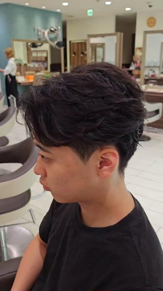 メンズ パーマ パーマ/縮毛矯正/ 韓国ヘア/副店長和田のヘアスタイル