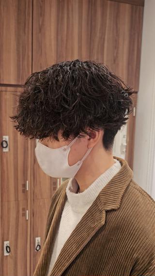 メンズ パーマ パーマ/縮毛矯正/ 韓国ヘア/副店長和田のヘアスタイル