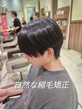 メンズ パーマ パーマ/縮毛矯正/ 韓国ヘア/副店長和田のヘアスタイル