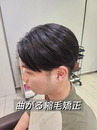 メンズ パーマ パーマ/縮毛矯正/ 韓国ヘア/副店長和田のヘアスタイル