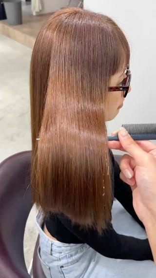 まとまりのあるストレートで毎日がもっと楽しく