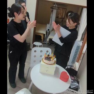 スタッフのお誕生日会 