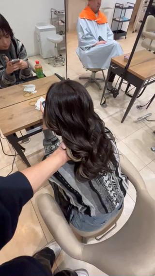 ロング カラー 髪の修復専門サロン　hair place VIVE所属・KOTA / ハイトーン/髪質改善のヘアスタイル