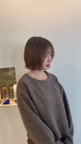 ショート 髪の修復専門サロン　hair place VIVE所属・KOTA / ハイトーン/髪質改善のヘアスタイル