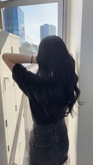 ミディアム カラー 🍎ハッシュカット× 髪質改善🍎カイトのヘアスタイル