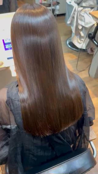 【髪質改善縮毛矯正】 