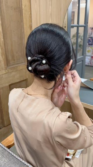 ロング ヘアアレンジ 仙台/髪質改善/艶髪 🫧ｼｽﾞｸのヘアスタイル