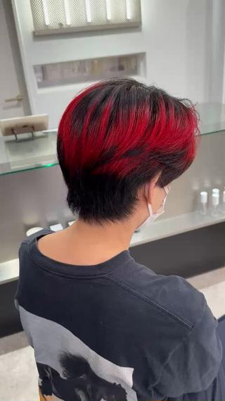 カラー メンズ いぶき/透明感カラー 🎨メンズパーマ🔥のヘアスタイル