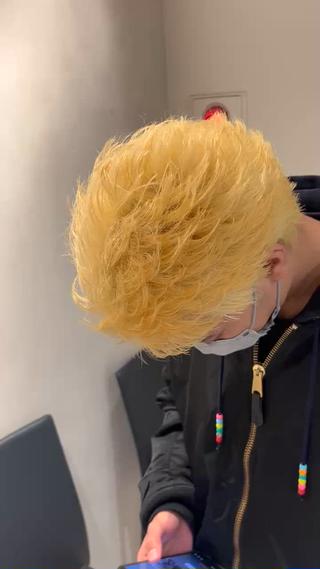 カラー メンズ いぶき/透明感カラー 🎨メンズパーマ🔥のヘアスタイル