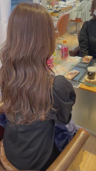 #艶カラー#ベージュカラー#韓国風 